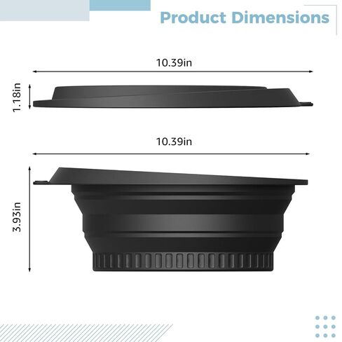 Silicone Bowl for Face Ice Bath, Foldable Facial Therapy Basin with Integrated Ice Cube Mold, Wall-Mountable and Travel-Friendly Design for Skin Care Routine in Kuwait