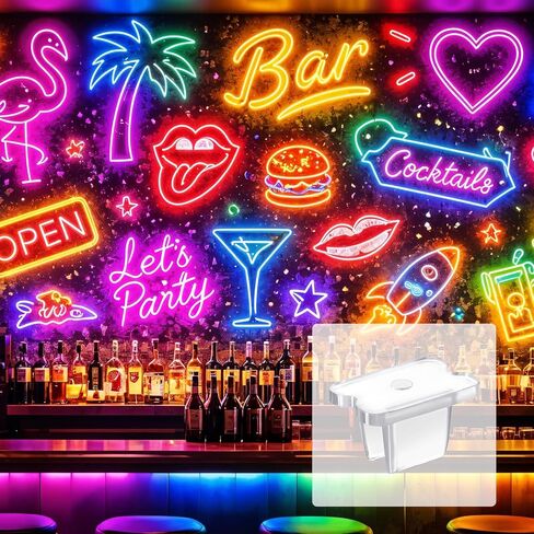 400 Pcs Waterproof LED Strip Mounting Clips Holder, Neon Rope Light Mounting Brackets Bulk Neon Mounting Clips Fixing Clamps Holder with Screws for 5mm to 6mm LED Strip Lighting in Kuwait