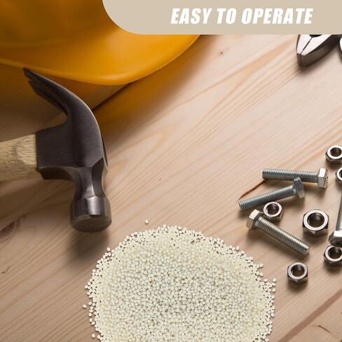 VILLCASE Hot Melt Glue Beads for Edge Banding Machines 1000g White PVC Adhesive Beads High Temperature Stability and Easy Operation for Furniture Edge Banding in Kuwait