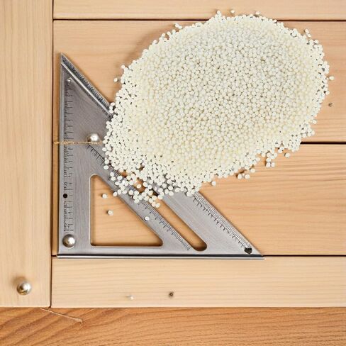 VILLCASE Hot Melt Glue Beads for Edge Banding Machines 1000g White PVC Adhesive Beads High Temperature Stability and Easy Operation for Furniture Edge Banding in Kuwait