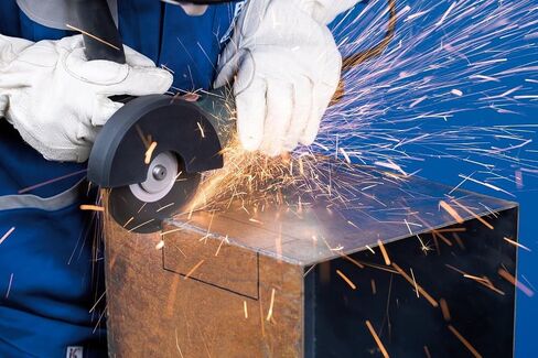 عجلة قطع Pferd Tools SG STEELOX من النوع 1، 5 بوصة × 0.040 بوصة × 7/8 بوصة، حزمة من 25 | أكسيد الألومنيوم، 12,200 دورة في الدقيقة، قرص قطع معدني عالي الأداء، للصلب والفولاذ المقاوم للصدأ، الجزء 69953 in Kuwait