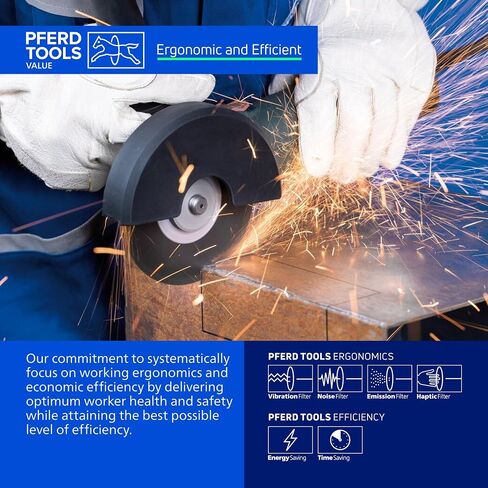 عجلة قطع Pferd Tools SG STEELOX من النوع 1، 5 بوصة × 0.040 بوصة × 7/8 بوصة، حزمة من 25 | أكسيد الألومنيوم، 12,200 دورة في الدقيقة، قرص قطع معدني عالي الأداء، للصلب والفولاذ المقاوم للصدأ، الجزء 69953 in Kuwait