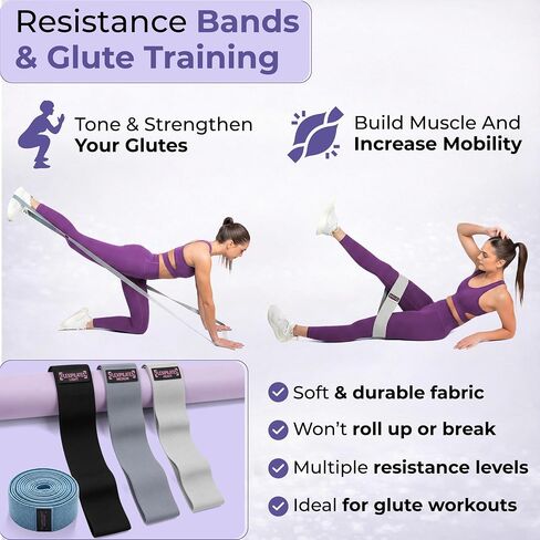 Pilates Ring Kit with Video Workout Guide, Studio Grade Anti-Deformation Pilates Kit with Ankle Weights for Women, Pilates Equipment Set for Beginner with Pilates Essentials kit for Women in Kuwait
