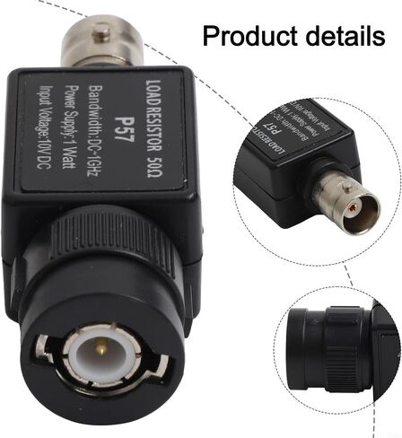 Rf Passive Measurement to Video Equipment Black Load Bnc 1w Dc-1ghz Test Attenuator Female Resistor Male Instruments 50 Ohm in Kuwait