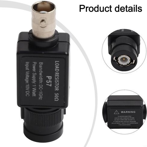 Rf Passive Measurement to Video Equipment Black Load Bnc 1w Dc-1ghz Test Attenuator Female Resistor Male Instruments 50 Ohm in Kuwait