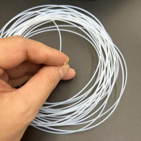 PTFE Tubing, 5m Length 0.3-5mm ID, Heat Resistant To 260°C, Electrical Insulation For Industrial Use(ID 2xOD 4mm) in Kuwait