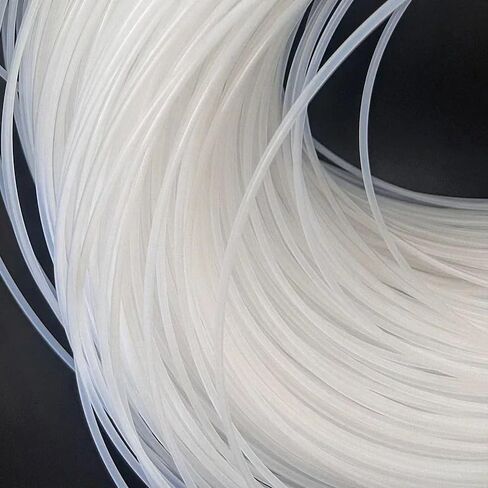 PTFE Tubing, 5m Length 0.3-5mm ID, Heat Resistant To 260°C, Electrical Insulation For Industrial Use(ID 2xOD 4mm) in Kuwait