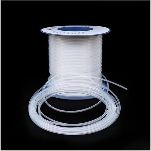 PTFE Tubing, Capillary Tube, 0.3mm ~ 5mm ID, 5m Length - Chemical & Corrosion Resistant, Ideal For Precision Engineering & Medical Applications(ID 3.5xOD 4.3mm) in Kuwait