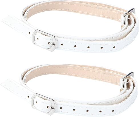 1pair Cross Ankle Straps for High Heels Faux Leather -drop Prevents Slipping and Comfort for Loose-fitting Footwear in Kuwait