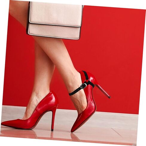 1pair Detachable High Heels Ankle Straps - Shoe Straps for Women Easy to Clean and Replace for Loose High Heels Design in Kuwait