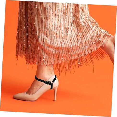1pair Detachable High Heels Ankle Straps - Shoe Straps for Women Easy to Clean and Replace for Loose High Heels Design in Kuwait