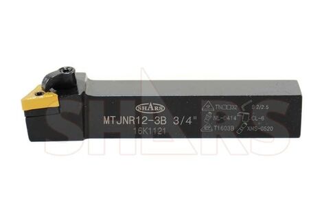 Shars 3/4 x 4-1/2" Right Hand MTJN Indexable Tri-Lock Turning Tool Holder TNMG Insert 404-1751 New ]6 in Kuwait