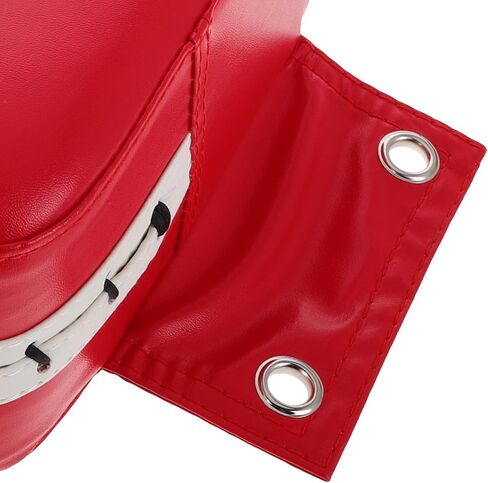 SOLUSTRE Boxing Wall Focus Pad Red 20x20x10cm Punch Wall Mounted Training Target for Martial Arts Fitness and Striking Practice in Kuwait