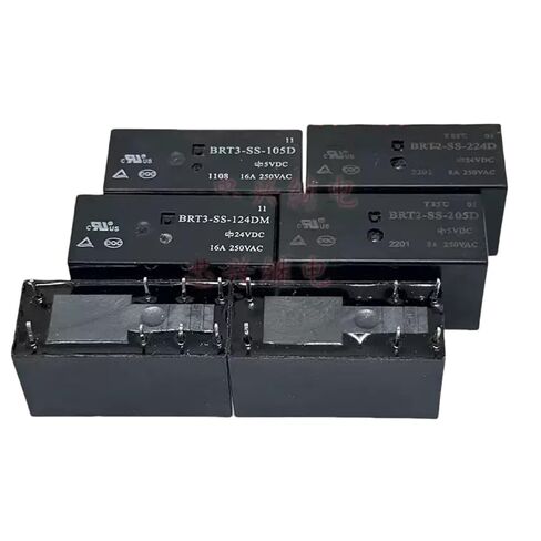 5 قطعة التتابع BRT3-SS-105DM 112DM 124DM 6PIN 16A BRT3-SS-105D 112D 124D 8PIN BRT2-SS-205D 212D 224D 8A(BRT2-SS-212D 8P8A) in Kuwait