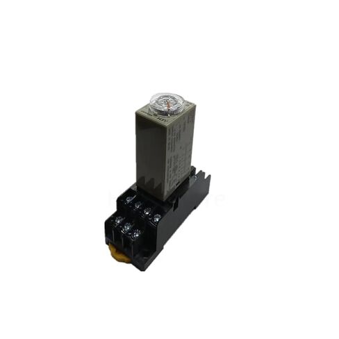 1 مجموعة H3Y-4 0-1S 5S 10S 30S 60S 3 متر 5M 10M 30M الطاقة OnTime تأخير التتابع الموقت DPDT 14Pins DC12V DC24V AC110V AC220V مع قاعدة 5A(DC12V,0-1S) in Kuwait