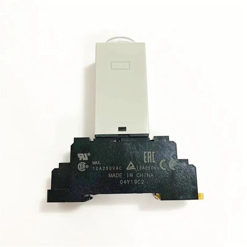 1Set H3Y-2 12V 24V /AC 110V 220V تأخير الموقت التتابع 0-1s 5s 10s 30s 60 ثانية 0-30 دقيقة مع قاعدة 5A (AC110V ، 0-30 دقيقة) in Kuwait