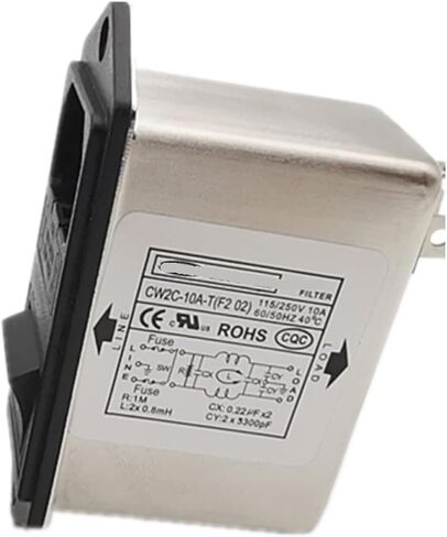 CW2C-6A/10A-T F2 02 Double Insurance Switch Socket Power Filter Anti-Interference(CW2C-06A-T F2 02 6A) in Kuwait