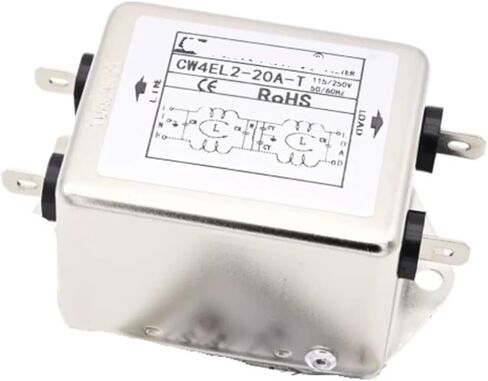 CW4EL2-3A/20A-S Bolt-on Single-Phase 220V Power Filter AC Anti-Interference(CW4EL2-20A-T Insert Interface) in Kuwait