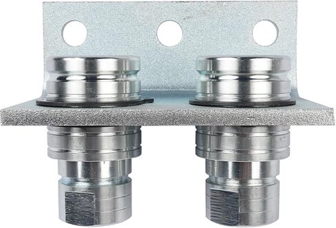 TL39-B Hydraulic Quick Release Coupling 1/2'' NPT Double Break Away Bracket, 1/2" Ag Push/Pull Hydraulic Couplers in Kuwait