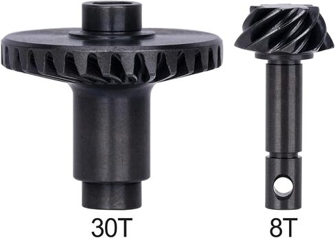 طقم تصليح سيارات RC لمحوري لـ Scx10 Ii Ar44 45 لـ Capra F9 Vs4-10 لـ Phoenix F10 CNC الصلب البناء مجموعة تروس المحور الحلزوني 30/8T ترقية أجزاء in Kuwait