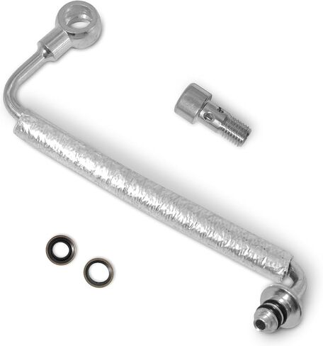 Turbocharger Turbo Oil Return Pipe Tube Compatible with Buick, Chevrolet - 1.4L - Encore 2013-2021, Cruze 2011-2016, Sonic 2012-2020, Trax 2013-2021, Replace OE 55569840, 55587854 in Saudi Arabia