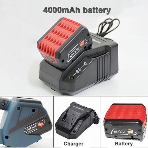 Electric Strapping Machine Handheld for 1/2-5/8in PP PET Straps 4000mah Battery Powered Portable Automatic Strapping Banding Machine Baler for Box Pallet,2Battery in Kuwait