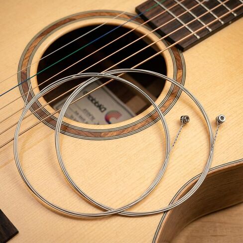 5Pcs High E String Acoustic Guitar, Classical Guitar Strings Replacement Light Acoustics Guitars Strings Acoustic Guitars String Bright and Well Balanced Tone Light Tension E-1st in Kuwait