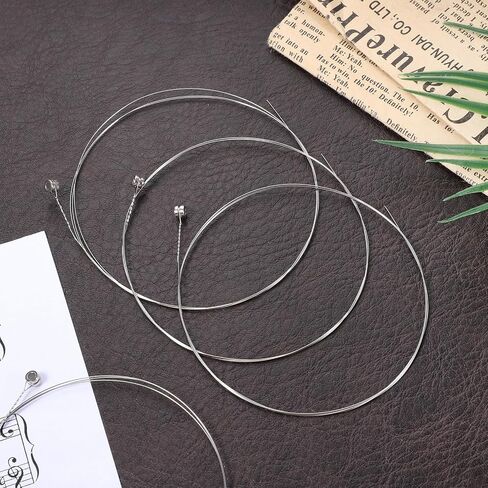 5Pcs High E String Acoustic Guitar, Classical Guitar Strings Replacement Light Acoustics Guitars Strings Acoustic Guitars String Bright and Well Balanced Tone Light Tension E-1st in Kuwait