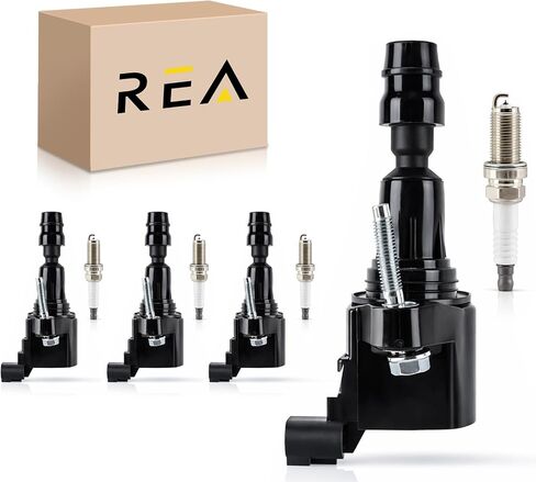 UF680 Ignition Coil Pack 4 Pcs fit For Buick Envision LaCrosse Regal, For Cadillac ATS CT6 CTS,For Chevrolet Camaro, For GMC Acadia Canyon Terrain,2.0L 2.4L 2.5L,12627120 12687140 5C1884 C1827 in Saudi Arabia
