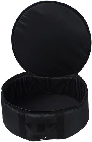 Durable 14 Inch Snare Drum Bag Backpack Case with Shoulder Strap Outside Pockets,Snare Drum Bag Black in Kuwait