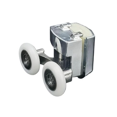 4pcs Diameter 23mm,25mm Pop Up Pulley Wheels Brass Zinc Alloy Bearing Hardware Sliding Door Roller Shower Room Cabin Accessories(23 Upper Part Small) in Saudi Arabia