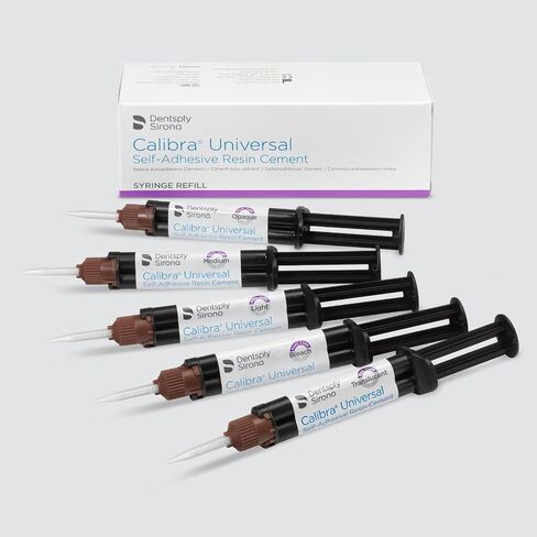Dentsply Sirona 607402 Calibra Universal Dental الراتنج الاسمنتي الخفيف 2/Pk 4.5 جم in Kuwait