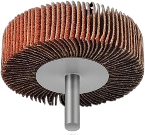 10pcs Cylindrical Shaped Flap Wheel Disc Set, 1/4incg Shank, 20-80mm Diameter - Premium Abrasive Sanding Polishing Drill (Color : 30x25x6mm, Size : 80 GRIT_10PCS) in Saudi Arabia