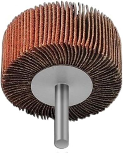 10pcs Cylindrical Shaped Flap Wheel Disc Set, 1/4incg Shank, 20-80mm Diameter - Premium Abrasive Sanding Polishing Drill (Color : 30x25x6mm, Size : 80 GRIT_10PCS) in Kuwait