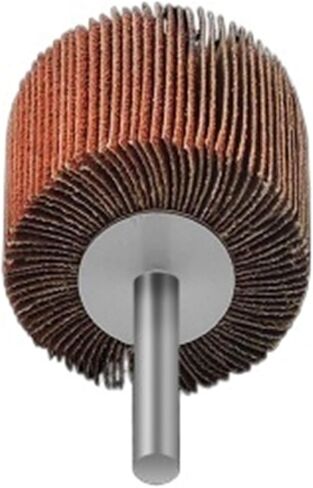 10pcs Cylindrical Shaped Flap Wheel Disc Set, 1/4incg Shank, 20-80mm Diameter - Premium Abrasive Sanding Polishing Drill (Color : 30x25x6mm, Size : 80 GRIT_10PCS) in Kuwait