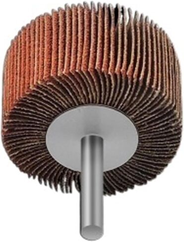 10pcs Cylindrical Shaped Flap Wheel Disc Set, 1/4incg Shank, 20-80mm Diameter - Premium Abrasive Sanding Polishing Drill (Color : 30x25x6mm, Size : 80 GRIT_10PCS) in Kuwait