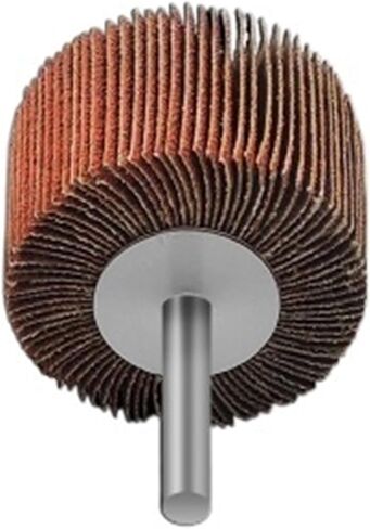10pcs Cylindrical Shaped Flap Wheel Disc Set, 1/4incg Shank, 20-80mm Diameter - Premium Abrasive Sanding Polishing Drill (Color : 30x25x6mm, Size : 80 GRIT_10PCS) in Kuwait