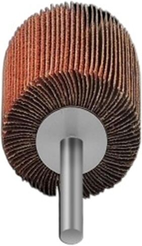 10pcs Cylindrical Shaped Flap Wheel Disc Set, 1/4incg Shank, 20-80mm Diameter - Premium Abrasive Sanding Polishing Drill (Color : 30x25x6mm, Size : 80 GRIT_10PCS) in Kuwait