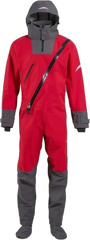 Dry Suit Kayak Dry Suit For Men Waterproof Fabric Drysuit With Latex On Neck And Wrist in Saudi Arabia