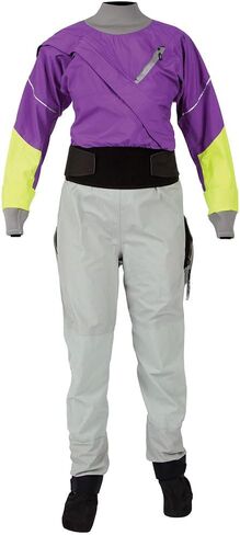 Dry Suit Women's Kayaking Drysuits 3 Layers Waterproof Material Fabric Surfing Rafting Diving One Pieces in Kuwait