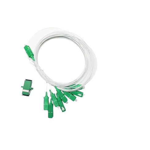 1 × 8 PLC SC/0.9 مم SM أحادي الوضع G657A1 جهاز تقسيم الألياف البصرية in Kuwait