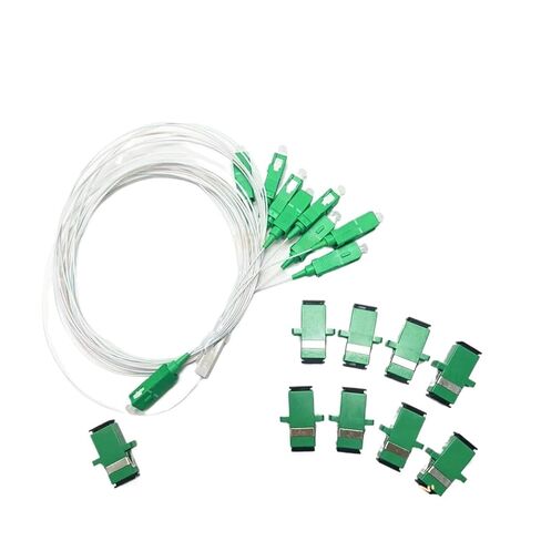 1 × 8 PLC SC/0.9 مم SM أحادي الوضع G657A1 جهاز تقسيم الألياف البصرية in Kuwait