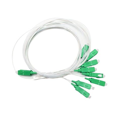 1 × 8 PLC SC/0.9 مم SM أحادي الوضع G657A1 جهاز تقسيم الألياف البصرية in Kuwait