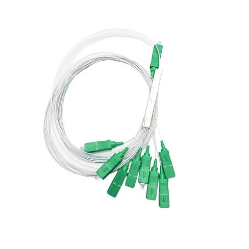 1 × 8 PLC SC/0.9 مم SM أحادي الوضع G657A1 جهاز تقسيم الألياف البصرية in Kuwait