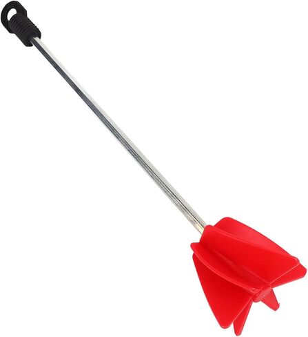 AUNMAS Paint Mixer Bit 1/4in Shank Mixer Attachment ABS Steel Stirring Paddle for Electric Drill with Anti Design for Viscous Liquids and Paint in Kuwait