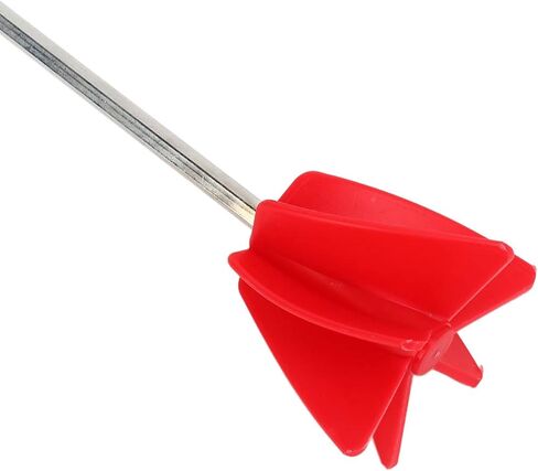 AUNMAS Paint Mixer Bit 1/4in Shank Mixer Attachment ABS Steel Stirring Paddle for Electric Drill with Anti Design for Viscous Liquids and Paint in Kuwait