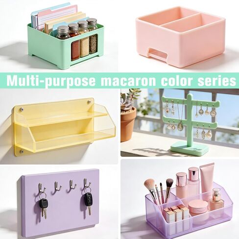 Macaron Pastel Acrylic Sheets 12x12 (3mm)-10 Pcs 1/8 Inch Thick,Dual Finish Matte & Glossy Cast Acrylic for Laser Cutting(Glowforge),UV Printing,DIY Home Decor,Crafts and Badges in Kuwait