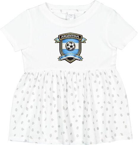 inktastic Argentina Soccer Emblem Infant Dress in Kuwait