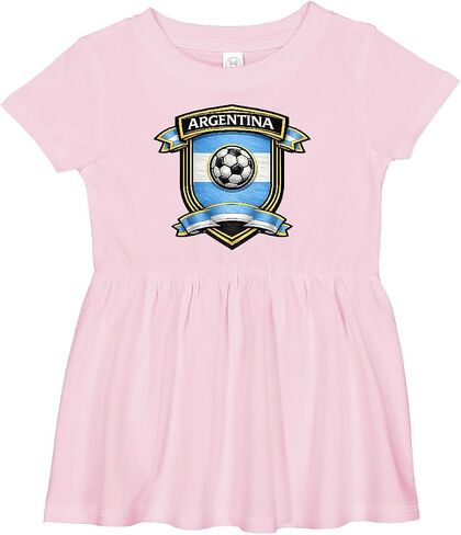 inktastic Argentina Soccer Emblem Infant Dress in Kuwait