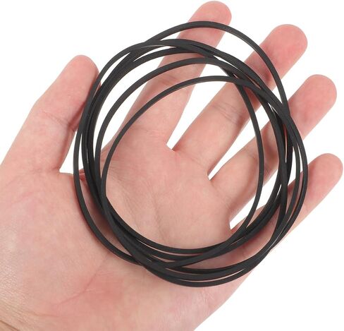 Abaodam 20pcs Cassette Belt Replacement Cassette Player Belts 2mm Square Rubber in Kuwait